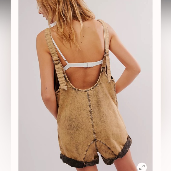 Free People Shorteralls NEW WITH TAGS - Picture 4 of 6